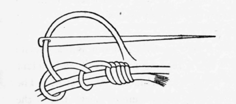 Button hole Stitching
