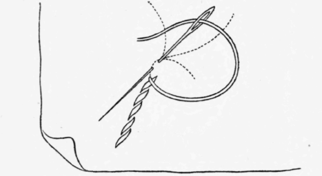 Stem Stitch   a peculiar use of short stitches