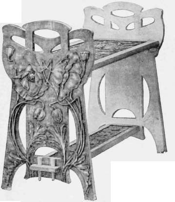Burned Relief Decoration