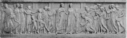 Competition Sketch: Return of Perseus and Andromeda. By J. A. Stevenson, Winner of Third Prize.