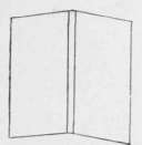 Fig. 1.   Paper pasted down centre of sheet to strengthen it.