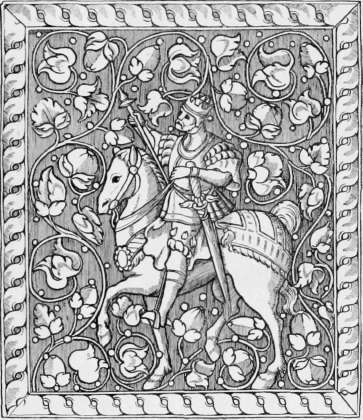 Ivory Inlaid into Wood, and Engraved.