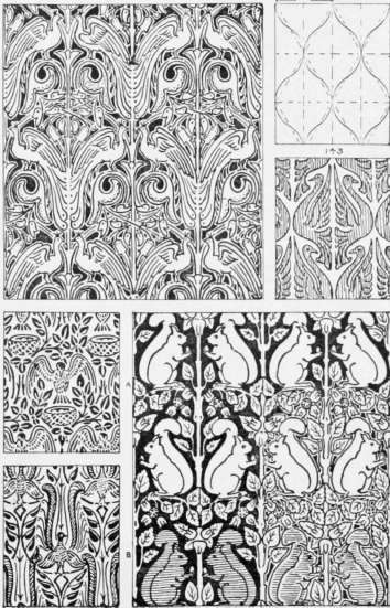 Lotus Design For Marquetry 698
