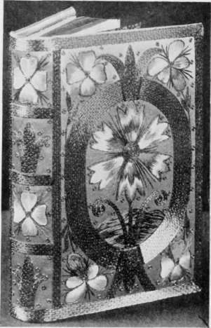 Old Embroidered Book Cover.