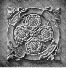 Panel Carved by Norah Morrison.