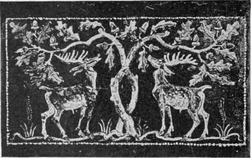 Panel in Gesso. Designed and Executed by Walter Crane.