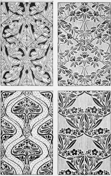 Simple Pattern Problems. From Elementary Design. By C. F. Dawson, (courtesy of chapman & hall, ltd.)