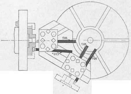 Face Plate. Finished in Two Operations   Second Operation