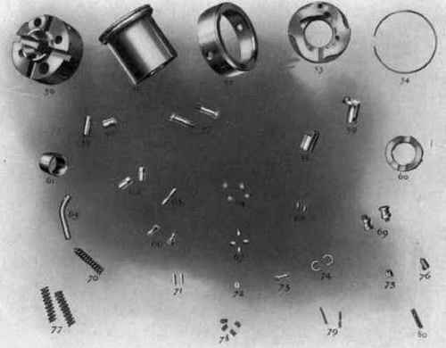 Parts of No. 4 Die
