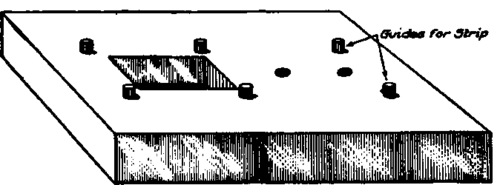 Die Shown in Fig. 18 with Spring Stripper Added.