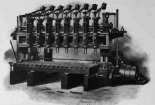 MULTIPLE DRILLING MACHINE. Niles Bement Ponnd Co.