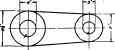Flat Back Patterns Solid Engine Crank Construction 500140