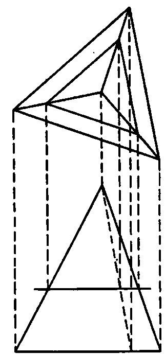 Intersection of Plane and Pyramid.