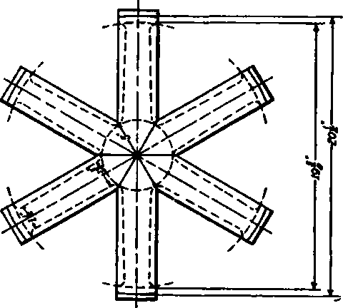 Layout of Arms for Fig. 177.