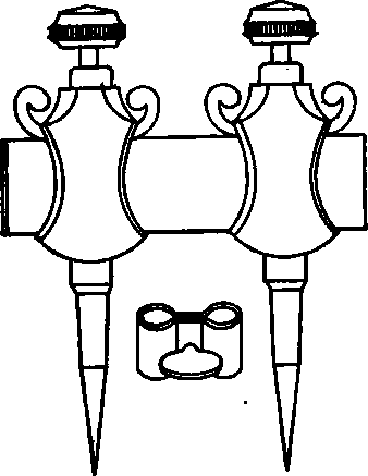 Plain Trammel Points.