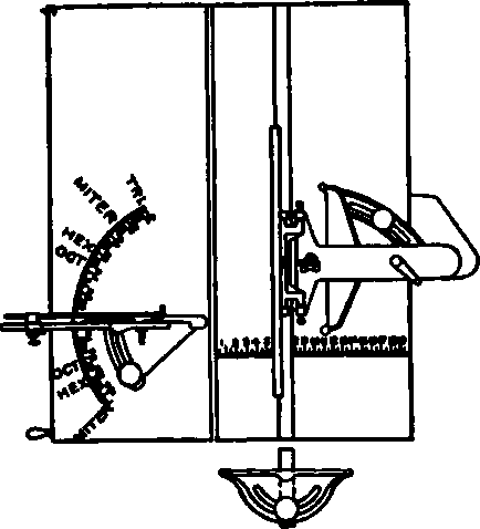 Plan of Saw Table.