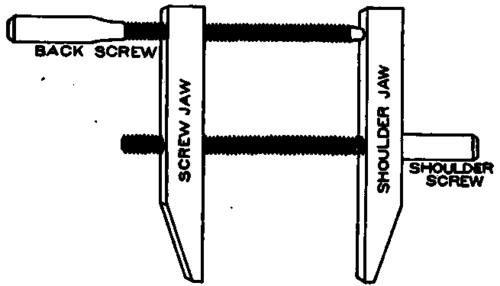 Wooden Clamp.