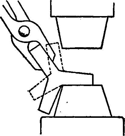 Working Out Knuckle under Steam Hammer.