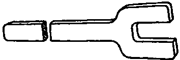 Wrench for Crank Twisting.