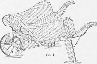 A Small Wheelbarrow.