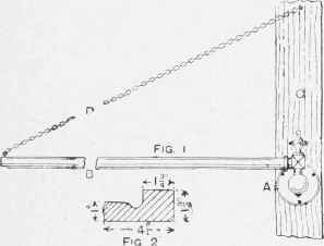 Simple Curtain Rod.