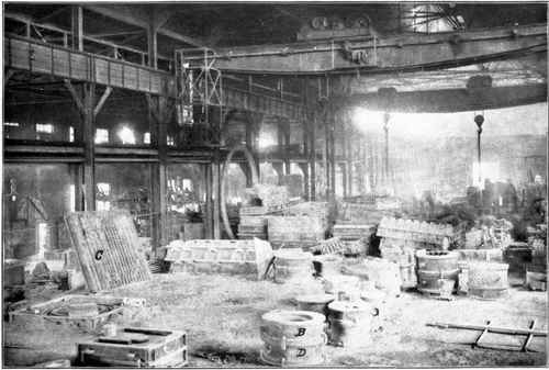 Fig. 119.   A Moulding Floor.