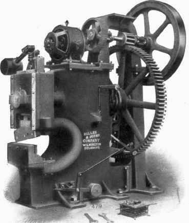 Fig. 242. Vertical Power Shears.