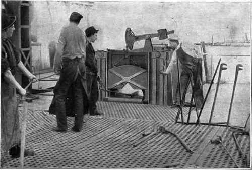 Fig. 258. Bending Slab and Heating Furnace.