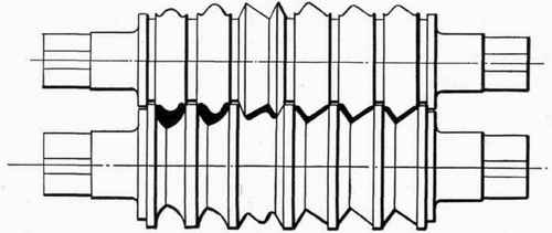 Fig. 48. Example of Rolling an Angle Bar.