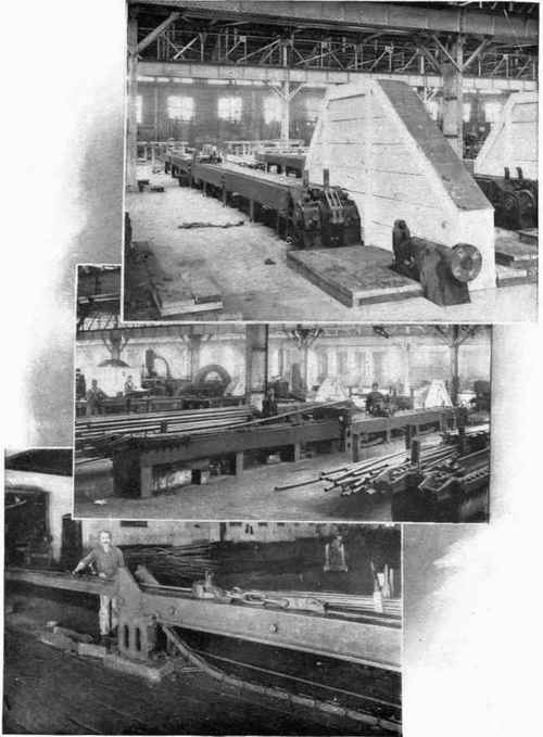Fig. 71. Three Views of a Cold Draw Bench.