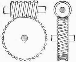 Fig. 151. Worm Gear.