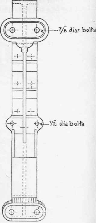 Scale 1½ inch = 1 foot.
