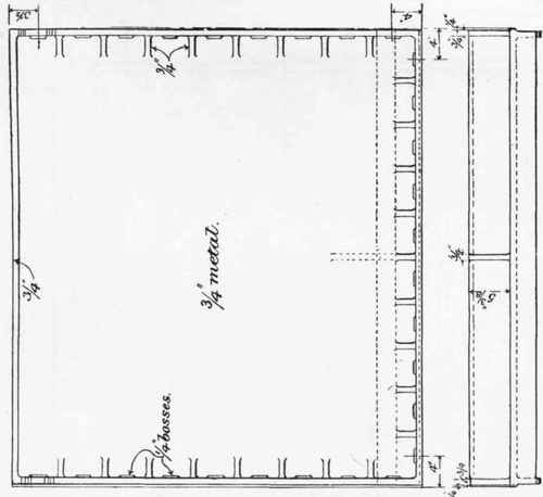Scale ¾ inch = 1 foot.
