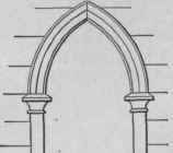 Fig. 77. A Pointed Arch.