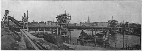 Fig. 99. Welded Water mains in Hamburg. F. Fitzner, Laurahutte.