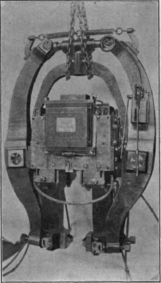 Thomson special machine for welding rails in streets