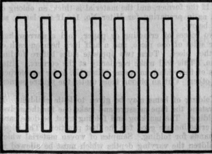 Fig. 3 A Cardboard Heddle.
