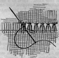 Fig. 43. Hemstitching.