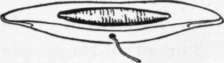 Fig. 41. The shuttle holding the bobbin of yarn.