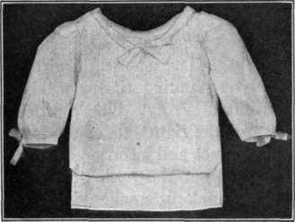 Fig. 60. Nightdress with sleeves set in, and sleeves and neck finished with bias bands.