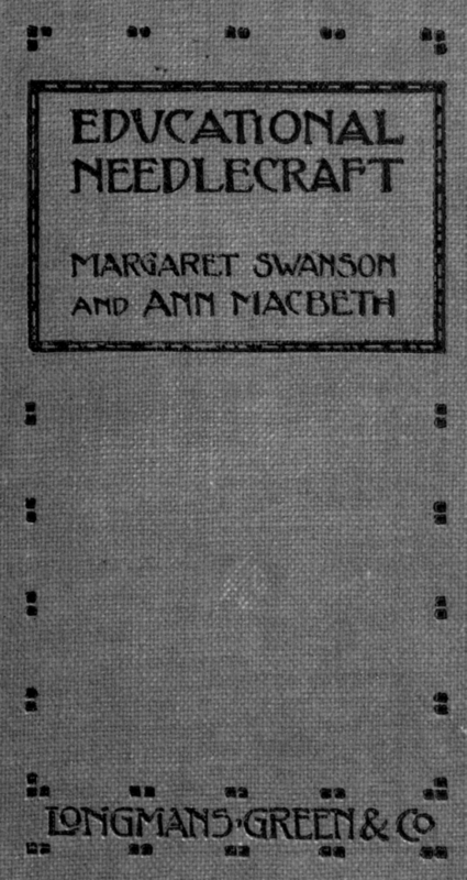 Educational Needlecraft Book Cover