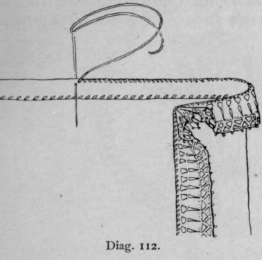 Lesson XII Sewing On Of Lace 132