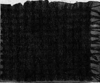 Cotton Left from B When Wool Removed by Caustic Potash.