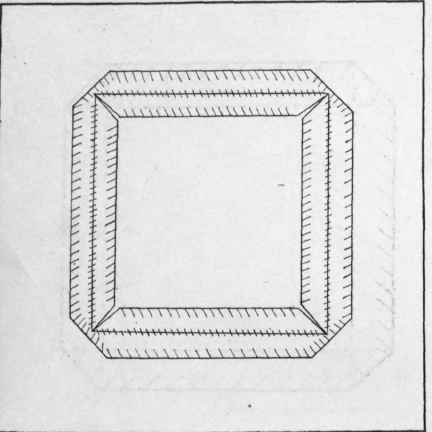 Fig. 32. Oversewed patch. Under or wrong side.
