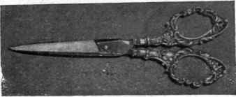 A pair of Silver Scissors.