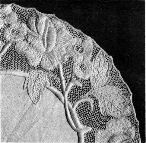 AN ENLARGED SECTION OF THE CENTREPIECE.