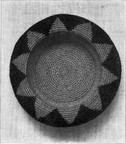Basket Showing The Mariposa Weave.
