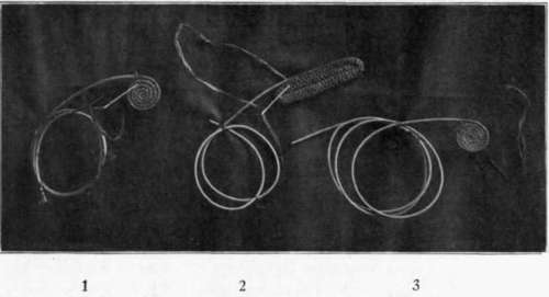 Baskets Begun In Three Different Weaves.