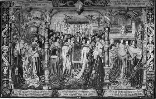 Plate no. 79. Notre Dame du Sablon, an Early Renaissance tapestry in the Brussels Museum (See chapter III).