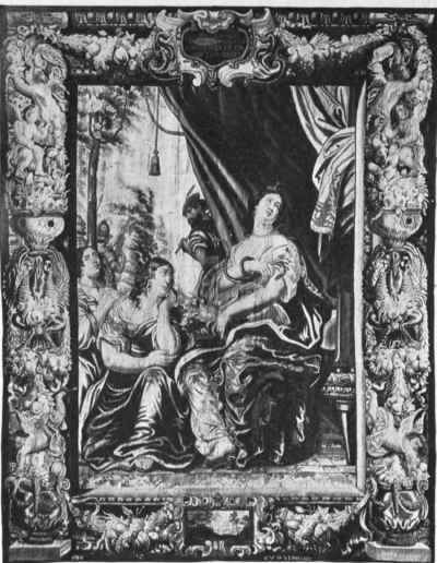 Tapestry Signatures And Makers Tapestry Captions T 110